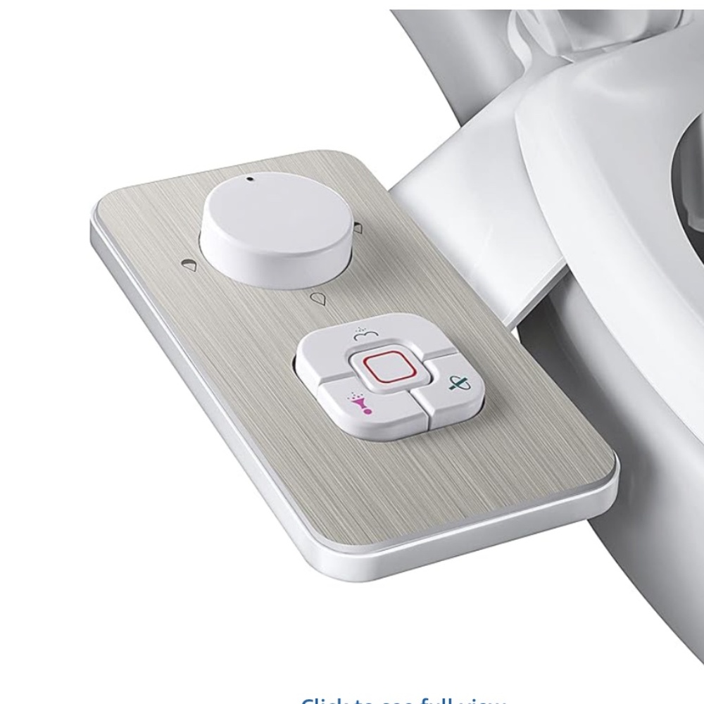 SAMODRA Bidet Attachment, Non-Electric Cold Water Bidet Toilet Seat Attachment